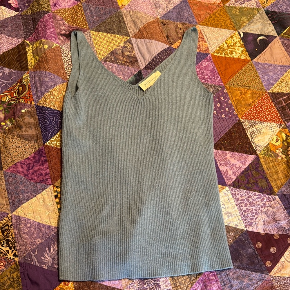 Philosophy tank top